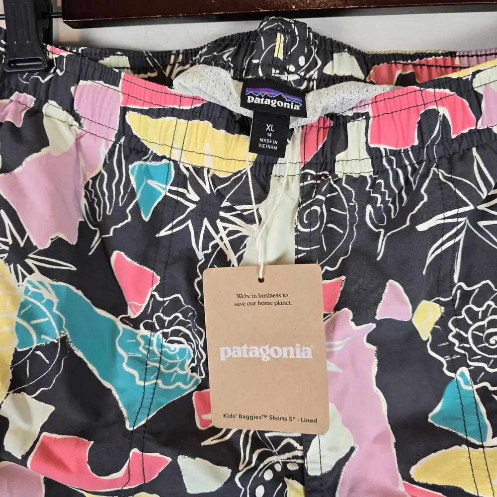 Patagonia Kids Size XL/14 Baggies Shorts 5